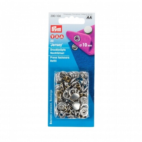 Prym 10mm metal - 10mm, snaps