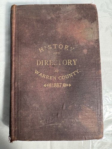 Antique 1886 warren county - antique, nj